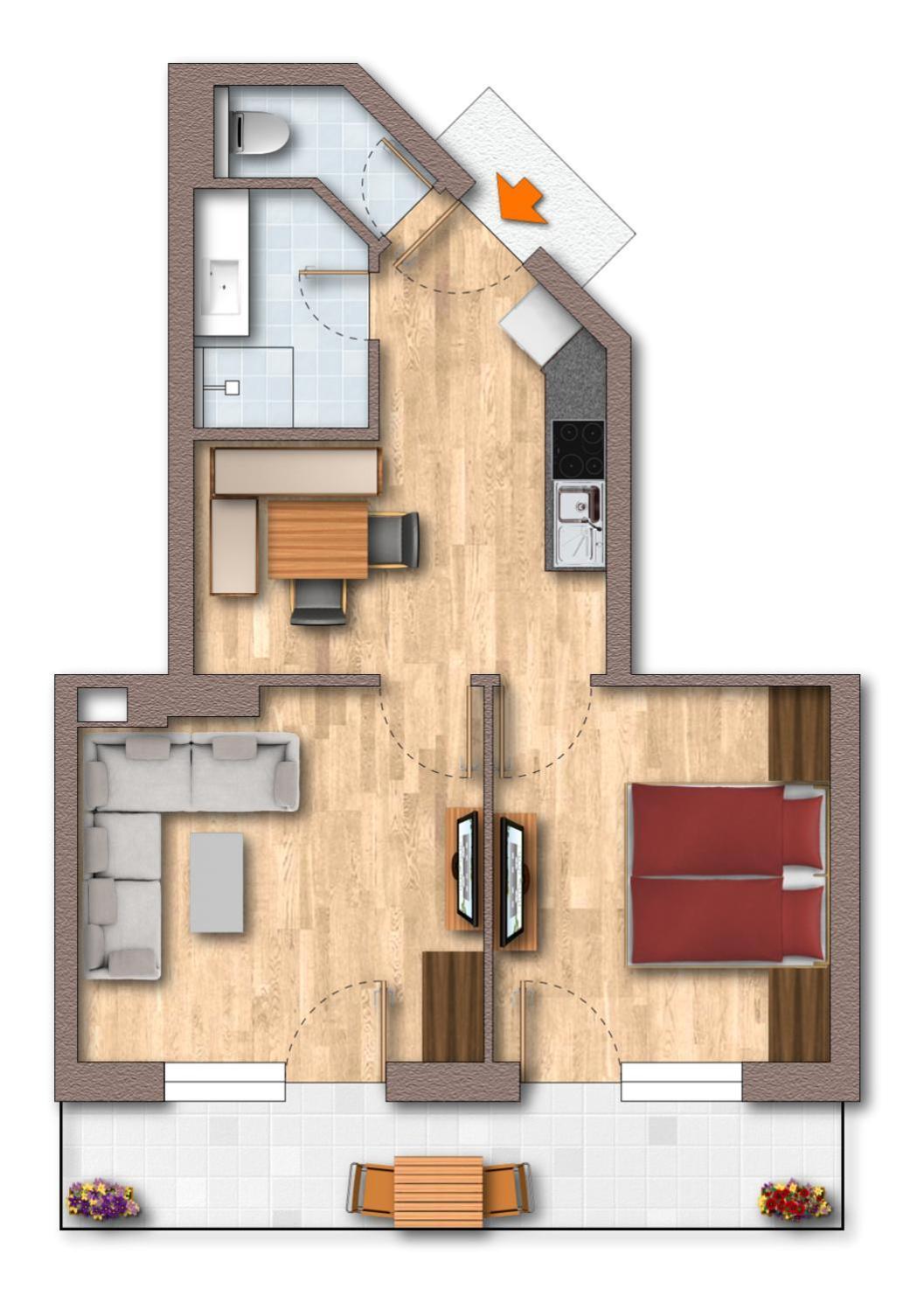 Hotel-Appartement Ferienhof แกร์ลอส ภายนอก รูปภาพ